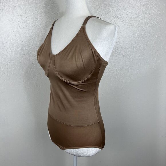 Marilyn Monroe Bodysuit Women Extra Large Nude Tan Inner Stretch Shaping Tank - Picture 2 of 14